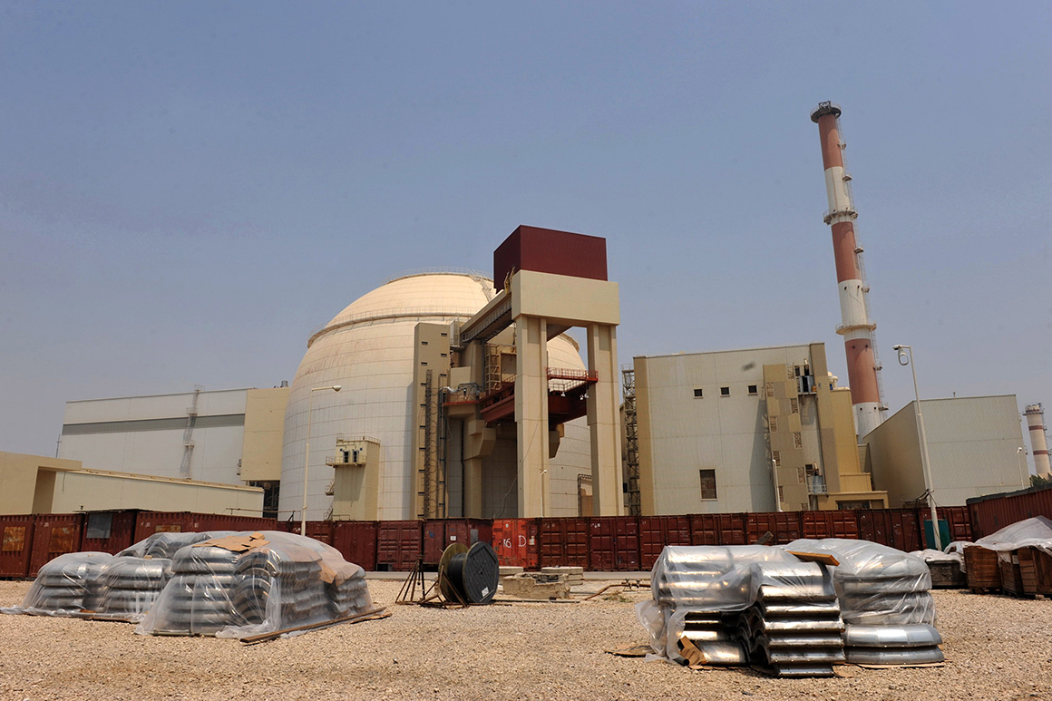 BUSHEHR, IRAN - AUGUST 21: This handout image supplied by the IIPA (Iran International Photo Agency) shows a view of the reactor building at the Russian-built Bushehr nuclear power plant as the first fuel is loaded, on August 21, 2010 in Bushehr, southern Iran. The Russiian built and operated nuclear power station has taken 35 years to build due to a series of sanctions imposed by the United Nations. The move has satisfied International concerns that Iran were intending to produce a nuclear weapon, but the facility's uranium fuel will fall well below the enrichment level needed for weapons-grade uranium. The plant is likely to begin electrictity production in a month. (Photo by IIPA via Getty Images)